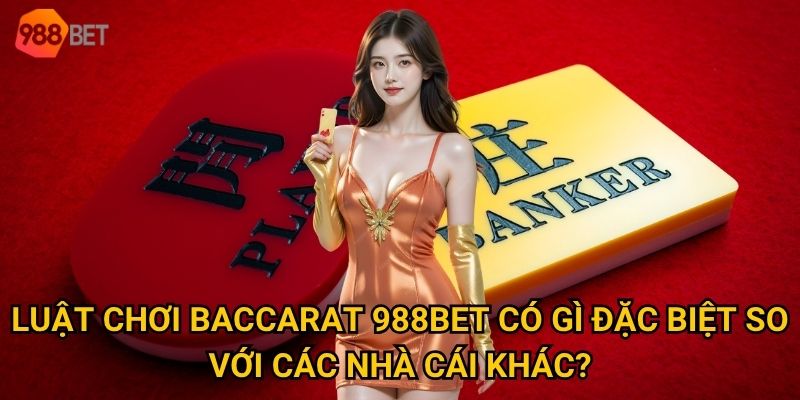 Luật chơi baccarat 988Bet có gì đặc biệt so với các nhà cái khác?